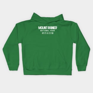 Mount Rainier National Park, Washington Kids Hoodie